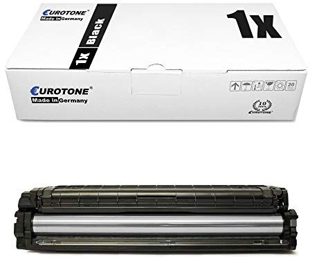 1x Eurotone Toner per Samsung CLP 415 NW N sostituisce CLT-K504S Set Nero