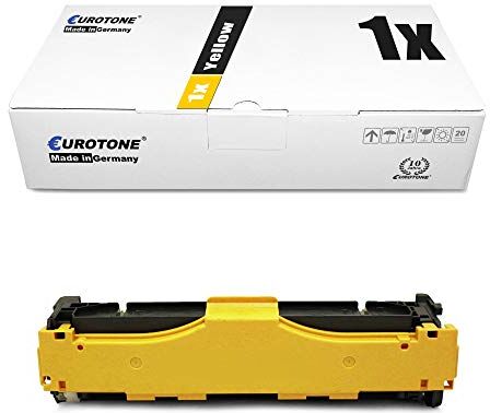 Eurotone 1x Müller Printware cartuccia del toner per Canon MF732Cdw LBP654Cdw MF731Cdw LBP653Cdw MF735Cdw MF734Cdw LBP654Cx MF733Cdw MF735Cdwt sostituisce 046 / 046H XXL Y 1251 C 002 Yellow