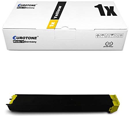 1x Eurotone Toner per Sharp MX2310N sostituisce MX-23 GTYA MX23GTYA Giallo