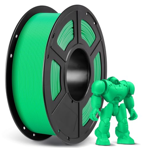 ANYCUBIC Filamento PLA+ 1,75mm per Stampante 3D, Filamento PLA Plus con Neatly Wound, Precisione Dimensionale +/- 0,02mm, Eccellente Adesione e Resistenza alla Deformazione(Verde, 1KG)