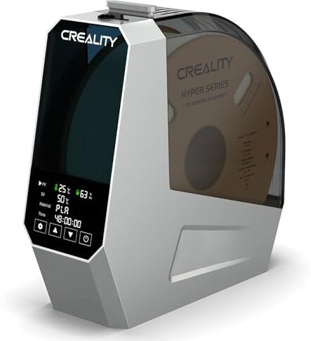 Creality Essiccatore A Filamento Per Stampante 3d, Contenitore Per Asciugatrice A Filamento Con Riscaldamento A 360°, Filamento Aggiornato, Disidratatore, Supporto Per Archivio, PLA ABS, PETG, TPU