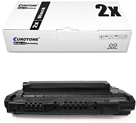 2x Eurotone Toner per Samsung ML 2250 2251 2252 2254 NP W G M N NXAA sostituisce ML-2250D5