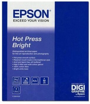 Epson Rotolo Hot Press Bright Paper da 152, 4cm x 15, 2m