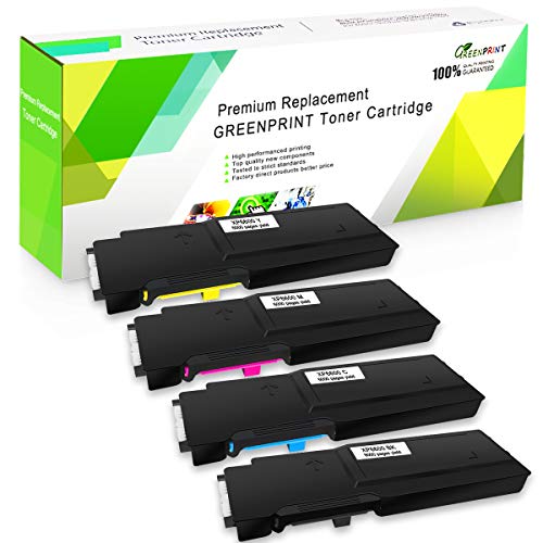 GREENPRINT Cartucce Toner Compatibili 6600 6605 (Nero Ciano Magenta Giallo) 4 Colori Xerox Phaser 6600 6600n 6600dn WorkCentre 6605 6605n 6605dn