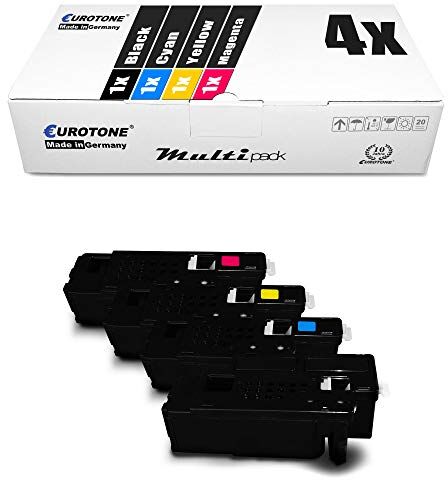 Eurotone 4x  Toner per Xerox Workcentre 6025 6027 sostituisce 106R02756-106R02759 Set