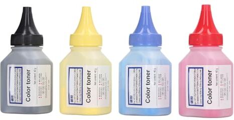 Spacnana Chip Polvere Toner per Stampante, Polvere di Ricarica Toner Compatibile per CF350A CE310A CRG329 CRG729 CB540 CF210 CRG331 CRG416 CC530A CE410A, Cartucce Toner