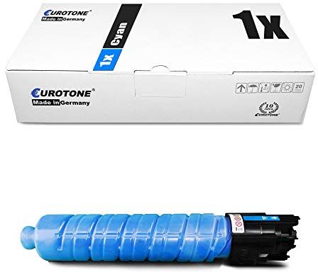 1x Eurotone Toner per Ricoh SP C431dn C440DN C441 C430dn C441DN C431dnhw C431dn-hs C431dnht sostituisce 821077 821207 TYPESPC430E Ciano