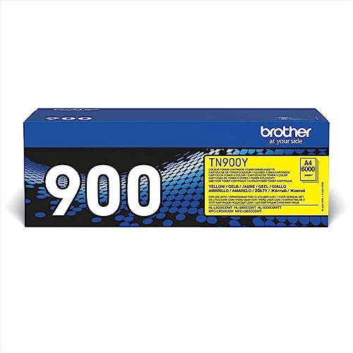 Brother Cartuccia Toner, 6000 Pagine Stampate, Standard, Giallo