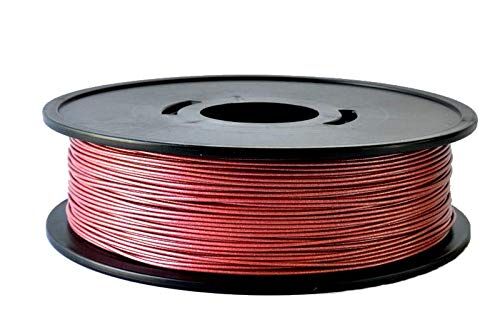 ARIANEPLAST PLA Filament Materiale per stampa 3D 1.75mm 1kg Prodotto di qualità e certificato Produzione francese Rosso Metallico