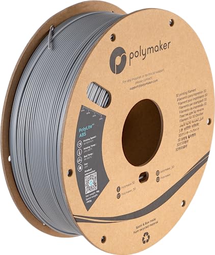 Polymaker PolyLite ABS Grigio 1,75mm 1kg