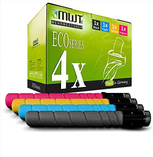 4x MWT Toner per Konica Minolta Bizhub C 220 280 sostituisce TN216 tutti i colori