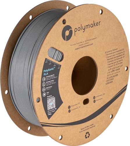 Polymaker PolySonic High Speed PLA 1kg Grey