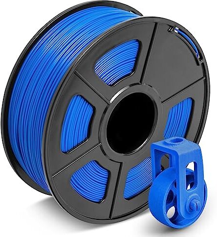 SUNLU Filamento  ABS 1.75mm, Filamento Stampante 3D Resistente ad Alta Resistenza, Precisione Dimensionale +/- 0.02mm, Filamenti ABS Forti, Blu 1KG