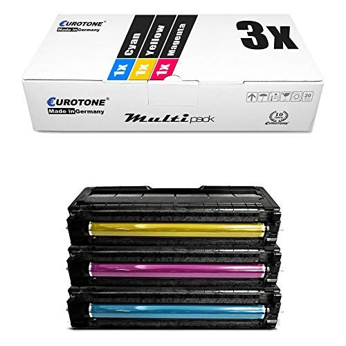 3x Eurotone Toner per Ricoh Aficio SP C242sf SP C311 SP C242 SP C310 SP C320 SP C232 SP C312 SP C232dn SP C231sf wie TYPESPC310HE TYPE SP C310HE Colore