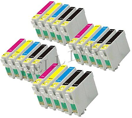 BELLIVESTORE 20 Cartucce d'inchiostro compatibile per Epson T1811 (18XL) XP-305 XP-402 XP-102 XP-202 XP-205 XP-405 XP-302 XP-30 XP-405WH XP-215 XP-312 XP-315 XP-412 XP-415 XP-212 XP-225 322 422