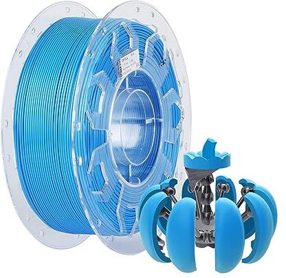 Creality Filamento PLA CR 1,75 mm, Bobina da 1,0kg per Stampante 3D, Precisione di Misurazione ± 0,03 mm, Adatto per Stampanti 3D FDM e Penne 3D (Blu)