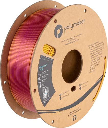 Polymaker PolyLite Silk PLA Dual Color 1,75mm 1kg Banquet Gold-Magenta