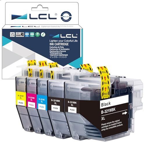 LCL LC3219 LC3217 LC-3219XL  BK LC3217BK C M Y High Yield (2KCMY) Cartucce d'inchiostro Compatibile per Brother MFC-J5330DW MFC-J6530DW MFC-J6930DW