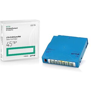 HP E LTO Ultrium 9-18 TB / 45 TB etichette scrivibili azzurro HP E LTO Ultrium 9-18 TB / 45 TB etichette scrivibili azzurro