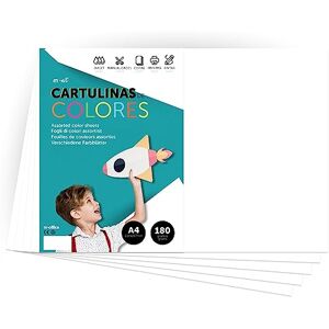 Cartoncino colorato m-office 100 fogli turchese - Carta colorata per lavoretti Cartoncino colorato m-office 100 fogli turchese - Carta colorata per lavoretti