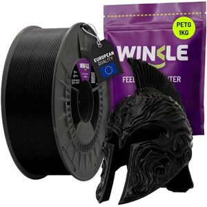 Filamento PETG WINKLE 2,85mm 1kg - Nero Onice - Stampante 3D Filamento PETG WINKLE 2,85mm 1kg - Nero Onice - Stampante 3D