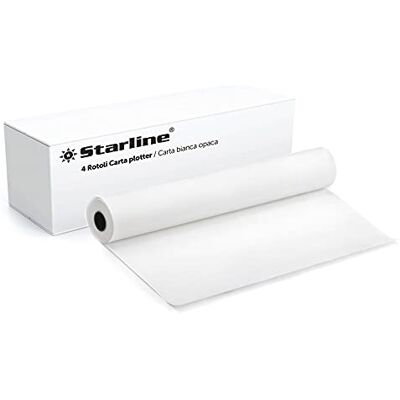 Starline CARTA PLOTTER 610mm x 50m 90GR INKJET Starline CARTA PLOTTER 610mm x 50m 90GR INKJET
