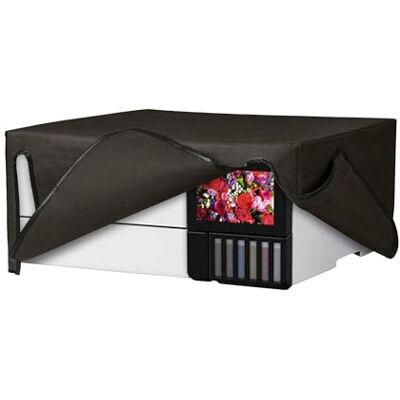 kwmobile Copertina Antipolvere Compatibile con Epson EcoTank Photo ET-8500 Copri Stampante Copertura Protettiva Fodera in Grigio Scuro kwmobile Copertina Antipolvere Compatibile con Epson EcoTank Photo ET-8500 Copri Stampante Copertura Protettiva Fodera in Grigio Scuro