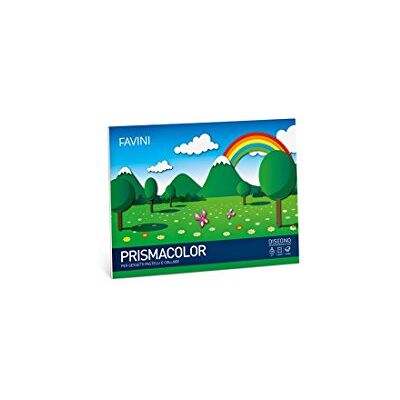 Favini Cartotecnica Album Prismacolor 24 x 33 cm, 128 g / m2, Confezione da 10 Pezzi Favini Cartotecnica Album Prismacolor 24 x 33 cm, 128 g / m2, Confezione da 10 Pezzi