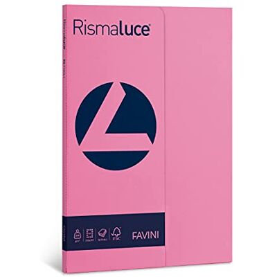 Favini A69F544 Rismaluce colore CICLAMINO confezione da 50 cartoncini da 200gr Formato A4 (21x29,7 cm) Made in Italy Favini A69F544 Rismaluce colore CICLAMINO confezione da 50 cartoncini da 200gr Formato A4 (21x29,7 cm) Made in Italy