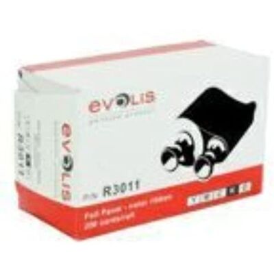 Evolis R3011 printer ribbon printer ribbons (YMCKO, Tattoo 2) Evolis R3011 printer ribbon printer ribbons (YMCKO, Tattoo 2)