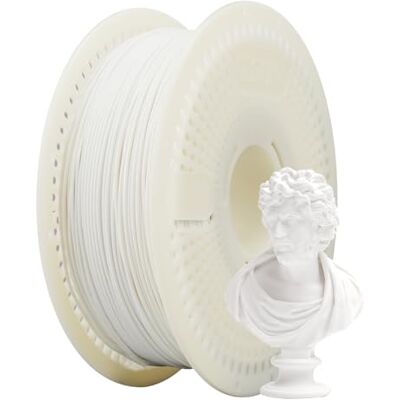 eSUN Opaco PLA Kit filamento di ricarica e bobina 1.75mm 1kg Bianco Crema eSUN Opaco PLA Kit filamento di ricarica e bobina 1.75mm 1kg Bianco Crema