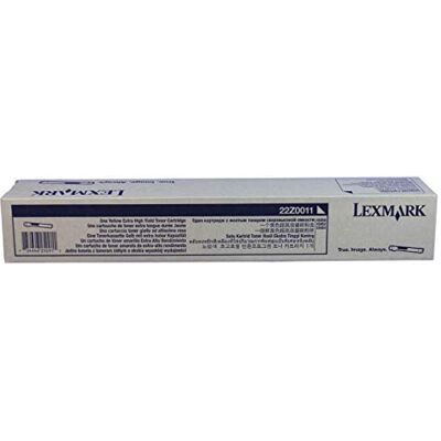 Lexmark Toner Yellow Pages: 22.000, 22Z0011 (Pages: 22.000 Standard capacity) Lexmark Toner Yellow Pages: 22.000, 22Z0011 (Pages: 22.000 Standard capacity)