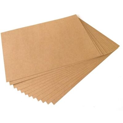 EVG Evergreen Goods 20 fogli di carta kraft A4 da 230 g/m², finitura opaca, dimensioni 210 x 297 mm, per stampa a getto d'inchiostro/laser, facili da personalizzare, ideali per creazioni artigianali e EVG Evergreen Goods 20 fogli di carta kraft A4 da 230 g/m², finitura opaca, dimensioni 210 x 297 mm, per stampa a getto d'inchiostro/laser, facili da personalizzare, ideali per creazioni artigianali e