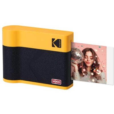 Kodak Mini 3 ERA Stampante Foto 7,6x7,6cm, 4PASS, 8 Fogli, Giallo Bluetooth, compatibile con iPhone e Android, resistente alle impronte, all’acqua e allo scolorimento Kodak Mini 3 ERA Stampante Foto 7,6x7,6cm, 4PASS, 8 Fogli, Giallo Bluetooth, compatibile con iPhone e Android, resistente alle impronte, all’acqua e allo scolorimento
