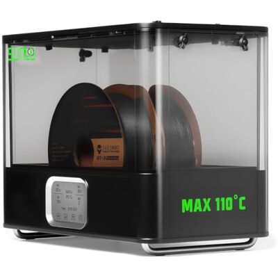 sainsmart Essiccatore per filamenti SUNLU E2, temperatura massima 110℃, riscaldatore PTC da 500 W, asciugatura + ricottura + deumidificazione 3 in 1 per filamenti ingegneristici sainsmart Essiccatore per filamenti SUNLU E2, temperatura massima 110℃, riscaldatore PTC da 500 W, asciugatura + ricottura + deumidificazione 3 in 1 per filamenti ingegneristici