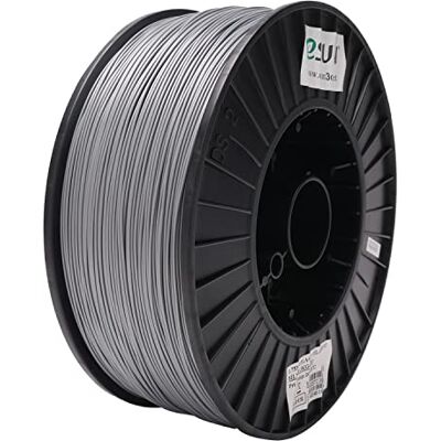 eSUN Filamento PLA+ 1.75mm, Filamento per Stampante 3D PLA Plus, Precisione Dimensionale +/- 0.03mm, Bobina da 3kg (6.6 libbre) Filamento per Stampa 3D per Stampanti 3D, Argento eSUN Filamento PLA+ 1.75mm, Filamento per Stampante 3D PLA Plus, Precisione Dimensionale +/- 0.03mm, Bobina da 3kg (6.6 libbre) Filamento per Stampa 3D per Stampanti 3D, Argento