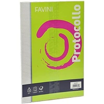 Favini A544414 Fogli Protocollo, 60g, Confezione da 30 Favini A544414 Fogli Protocollo, 60g, Confezione da 30