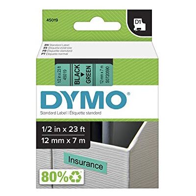 Dymo D1 Standard 12mm x 7m Dymo D1 Standard 12mm x 7m