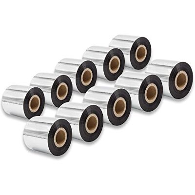 vhbw 10x nastro trasferimento termico compatibile con Godex EZ-2300 Plus, EZ-2250i etichettatrice, indelebile, 60mmx300m, cera di qualità plus vhbw 10x nastro trasferimento termico compatibile con Godex EZ-2300 Plus, EZ-2250i etichettatrice, indelebile, 60mmx300m, cera di qualità plus