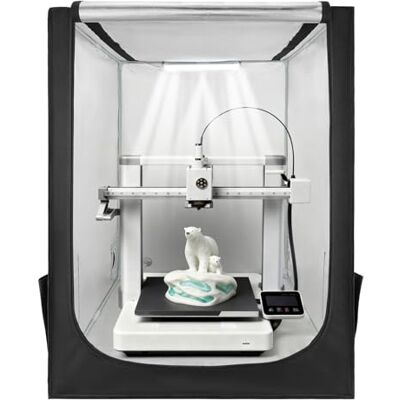 VEVOR Custodia per Stampante 3D in Tessuto Oxford, Copertura Stampante 3D Antipolvere Impermeabile, Custodia per Temperatura Costante, Illuminazione a LED, Compatibile con Creality/ELEGOO/Anycubic VEVOR Custodia per Stampante 3D in Tessuto Oxford, Copertura Stampante 3D Antipolvere Impermeabile, Custodia per Temperatura Costante, Illuminazione a LED, Compatibile con Creality/ELEGOO/Anycubic