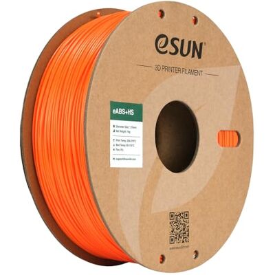 eSUN ABS+HS Filamento 1.75mm 1kg Arancione Resistenza al calore e agli urti. Elevata resistenza meccanica. Ottimizzato per una stampa 3D stabile e duratura. eSUN ABS+HS Filamento 1.75mm 1kg Arancione Resistenza al calore e agli urti. Elevata resistenza meccanica. Ottimizzato per una stampa 3D stabile e duratura.