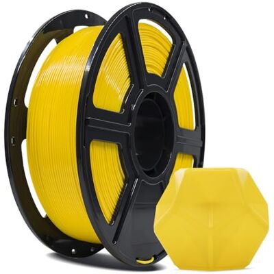 FLASHFORGE Filamento per stampante 3D, filamento PLA PRO 1,75 mm, bobina da 1 kg, precisione di misurazione +/- 0,02 mm per stampante 3D FDM, migliore resistenza e nessun nodo (Giallo) FLASHFORGE Filamento per stampante 3D, filamento PLA PRO 1,75 mm, bobina da 1 kg, precisione di misurazione +/- 0,02 mm per stampante 3D FDM, migliore resistenza e nessun nodo (Giallo)