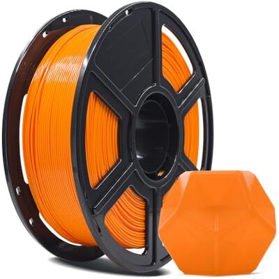 FLASHFORGE Filamento per stampante 3D, filamento PLA PRO 1,75 mm, bobina da 1 kg, precisione di misurazione +/- 0,02 mm per stampante 3D FDM, migliore resistenza e nessun nodo (Arancione) FLASHFORGE Filamento per stampante 3D, filamento PLA PRO 1,75 mm, bobina da 1 kg, precisione di misurazione +/- 0,02 mm per stampante 3D FDM, migliore resistenza e nessun nodo (Arancione)