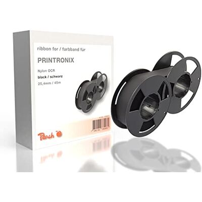 Peach Printronix P 300, bk, nylon OCR, 25,4 mm/45 m, nastro Peach Printronix P 300, bk, nylon OCR, 25,4 mm/45 m, nastro