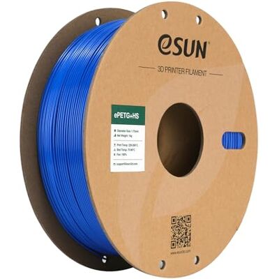 eSUN PETG 1,75 mm Filamento ad Alta Velocità per Stampante 3D 1kg Blu Elevata resistenza e durevolezza. Precisione +/- 0,03 mm. Ottima resistenza agli agenti atmosferici per parti funzionali. eSUN PETG 1,75 mm Filamento ad Alta Velocità per Stampante 3D 1kg Blu Elevata resistenza e durevolezza. Precisione +/- 0,03 mm. Ottima resistenza agli agenti atmosferici per parti funzionali.