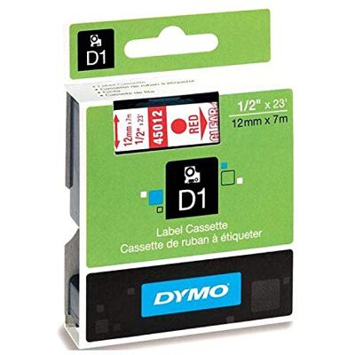 Dymo NASTRO PER ETICHETTATRICI 12X7 COLORE ROSSOTRASPARENTE S0720520 Dymo NASTRO PER ETICHETTATRICI 12X7 COLORE ROSSOTRASPARENTE S0720520