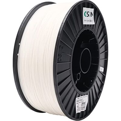 eSUN Filamento PLA+ 1.75mm, Filamento per Stampante 3D PLA Plus, Precisione Dimensionale +/- 0.03mm, Bobina da 3kg (6.6 libbre) Filamento per Stampa 3D per Stampanti 3D, Bianco eSUN Filamento PLA+ 1.75mm, Filamento per Stampante 3D PLA Plus, Precisione Dimensionale +/- 0.03mm, Bobina da 3kg (6.6 libbre) Filamento per Stampa 3D per Stampanti 3D, Bianco