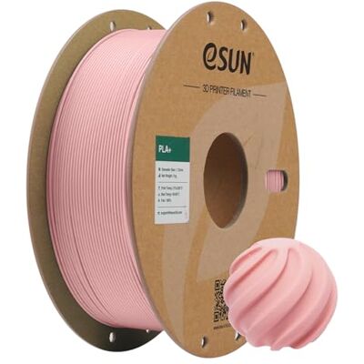 eSUN Filamento PLA+ 1.75mm, Filamento 3D PLA Plus 1kg Rosa pesca eSUN Filamento PLA+ 1.75mm, Filamento 3D PLA Plus 1kg Rosa pesca