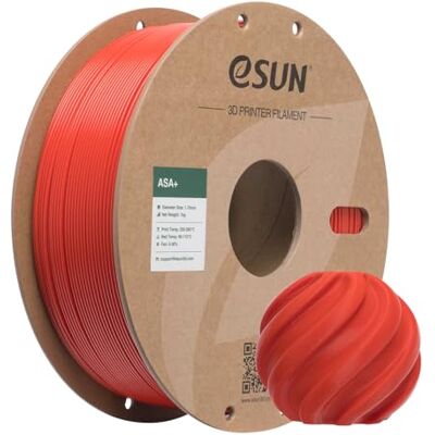 eSUN Filamento 1.75mm 1kg Rosso eSUN Filamento 1.75mm 1kg Rosso