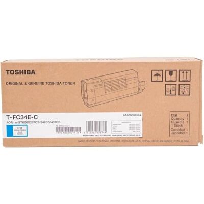 Toshiba Toner T-FC34EC TFC34EC Cyan (6A000001782) (6A000001809) Toshiba Toner T-FC34EC TFC34EC Cyan (6A000001782) (6A000001809)